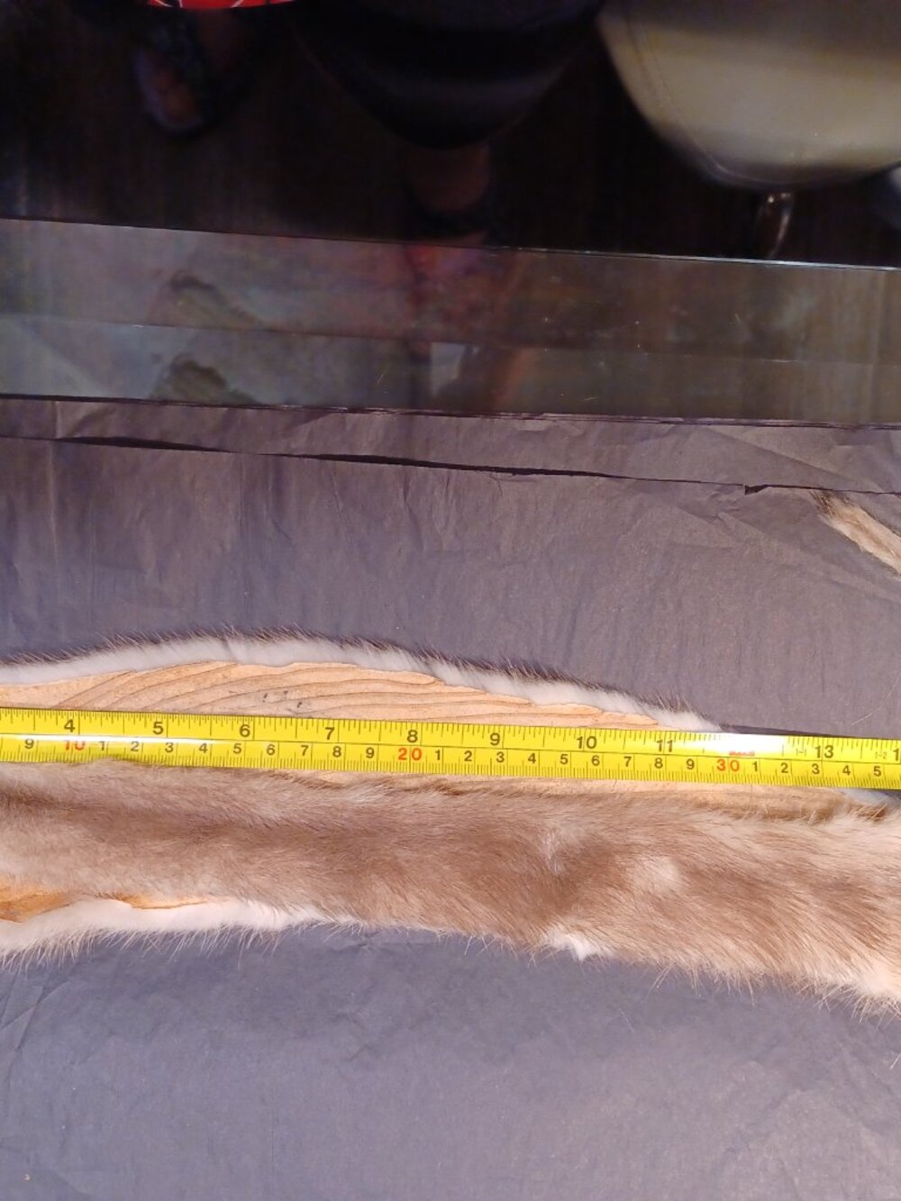 Pieces of Scrap Fur - Mink - Great For Small Projects - Picture 11 of 14